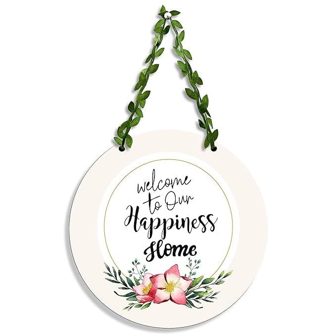 Welcome Home” wall hanging for home decor