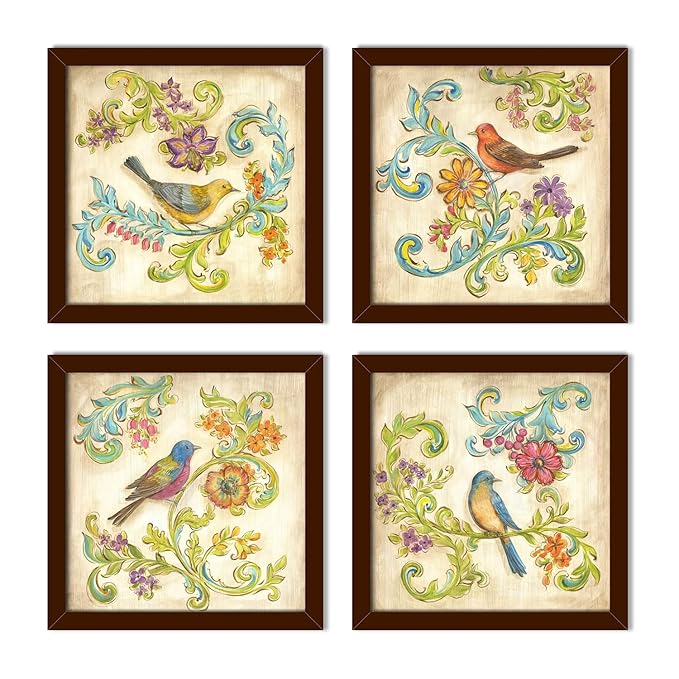 birds painting offer a versatile option for wall decor.